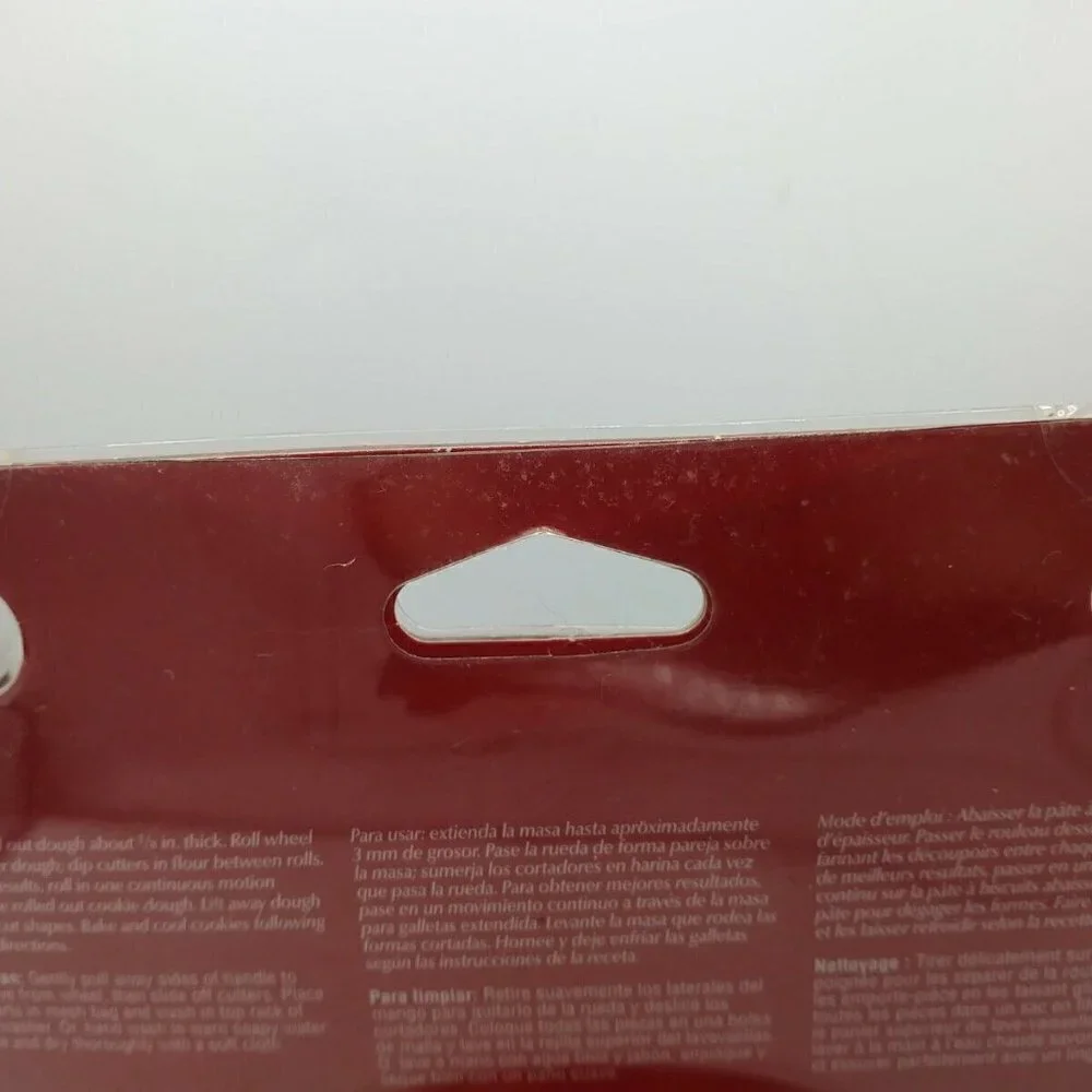 Wilton Roller Cutter #2308-1054 5 Shapes Baking Cookie Cutter Christmas NIP NEW